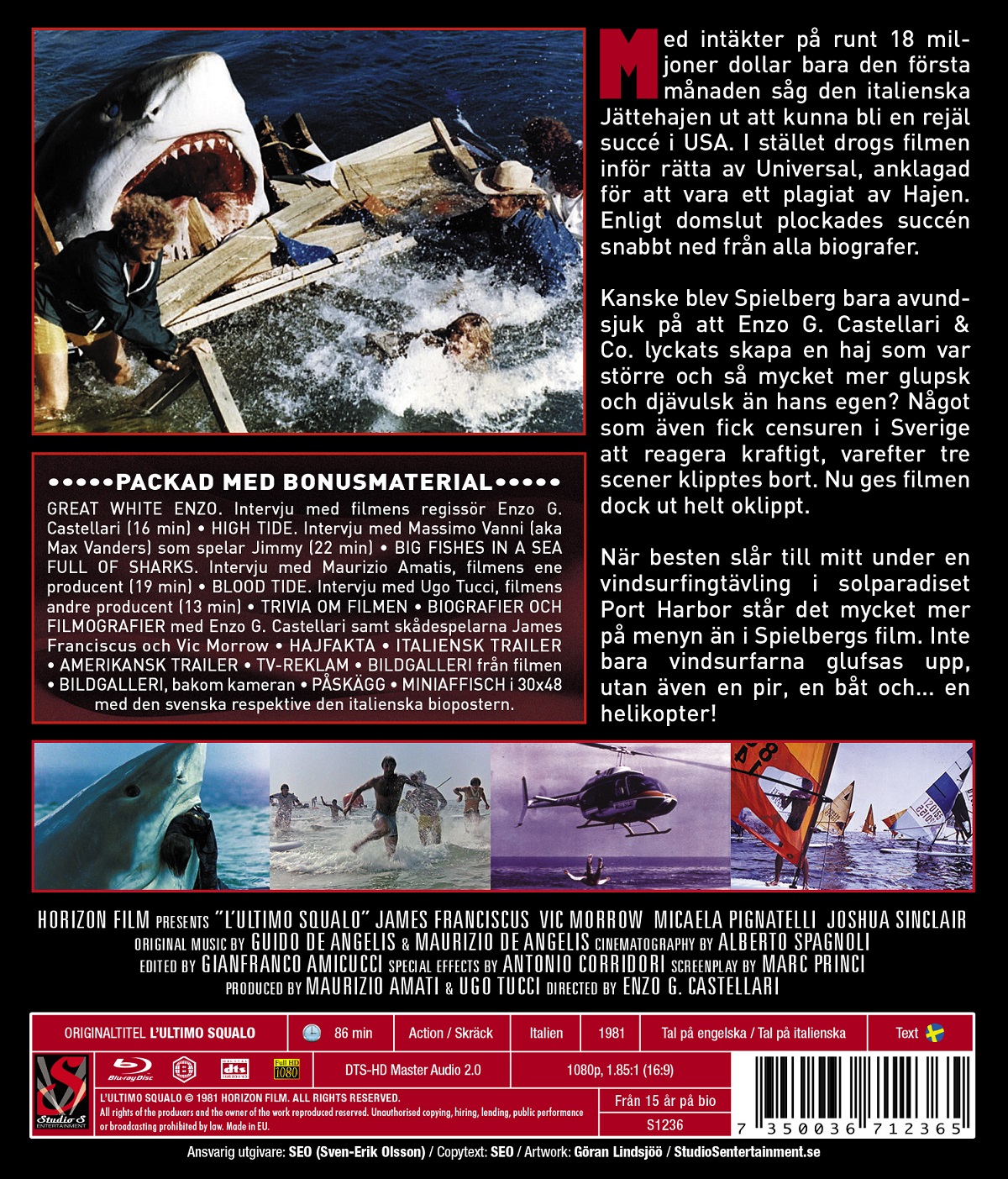 Jättehajen - Vindsurfarnas Skräck (Blu-ray) - 2