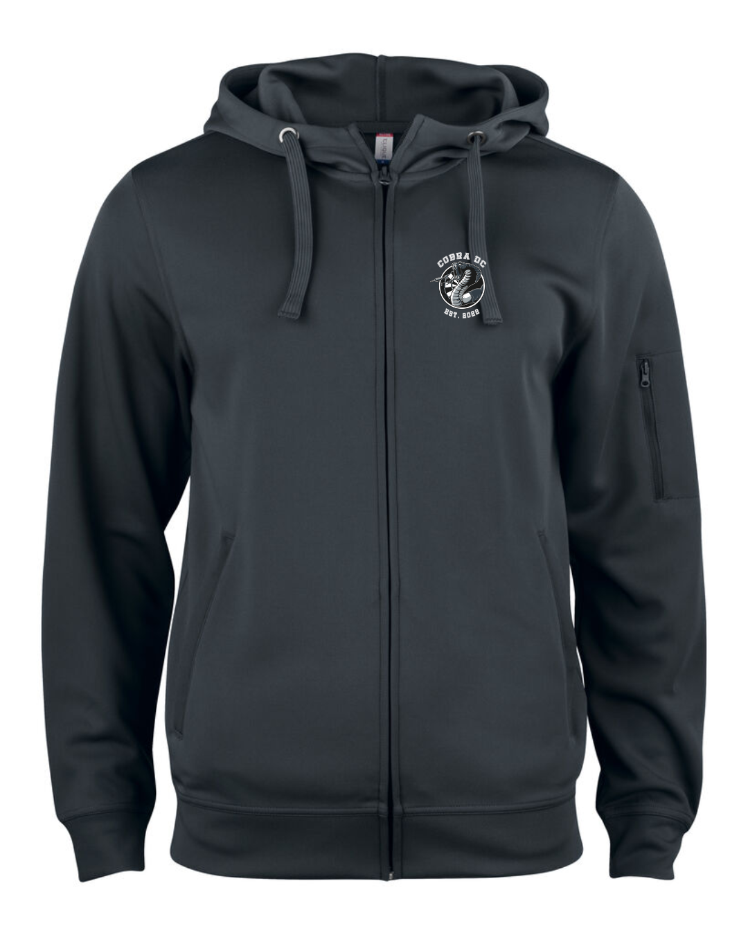 Cobra DC hoodie Fullzip Herr