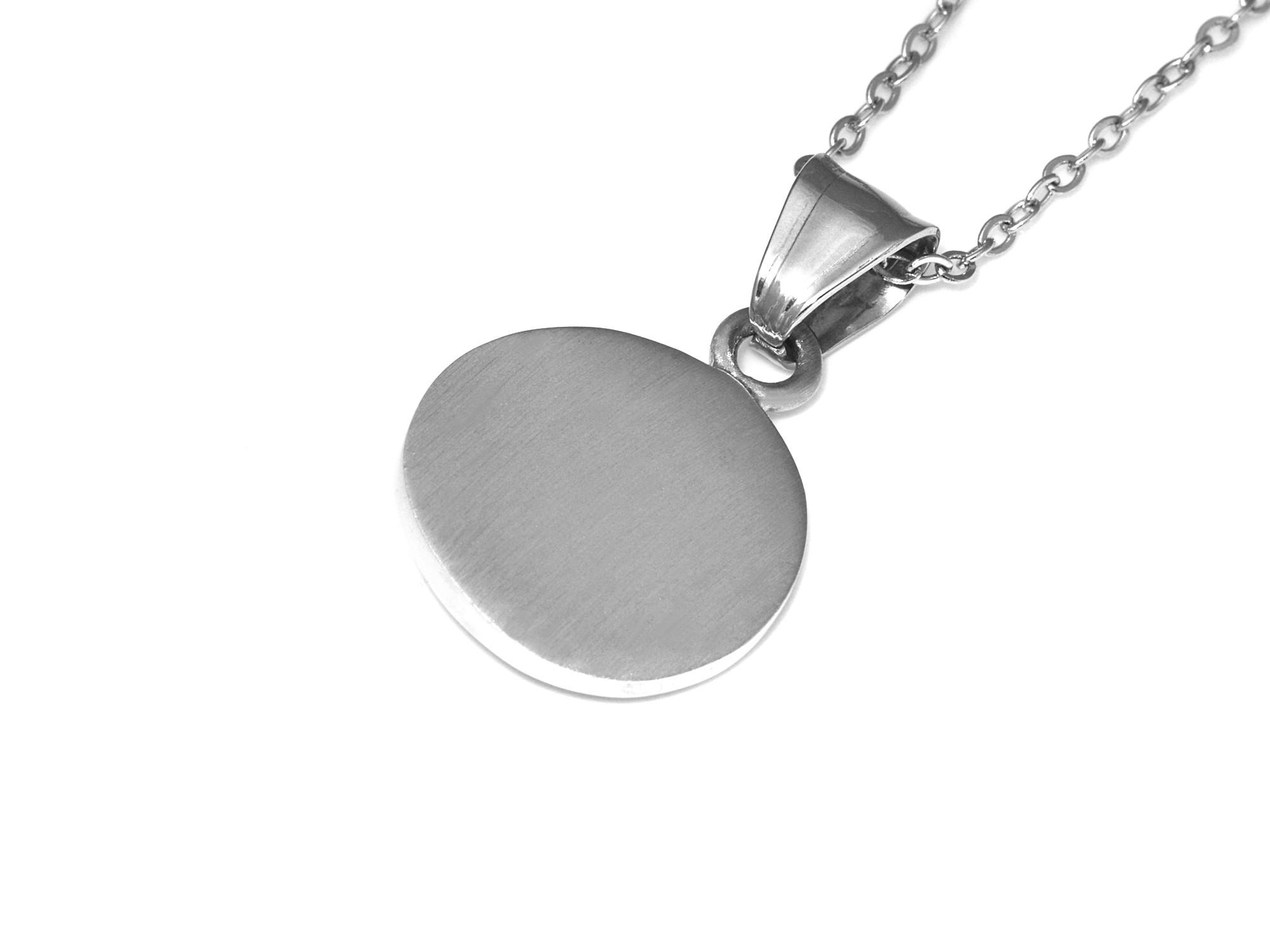 Memento Mori Döskalle Halsband i Rostfritt Stål, Kranium Hänge, Dödskalle Smycke - 3