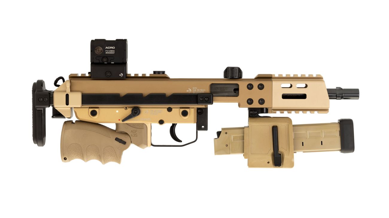 B&T KH9 Covert 9x19mm Coyote Tan - 4