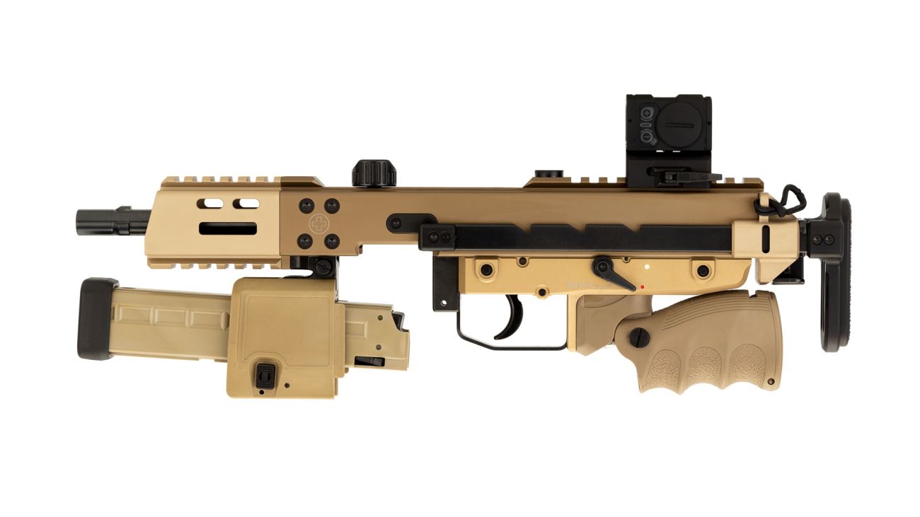 B&T KH9 Covert 9x19mm Coyote Tan - 3