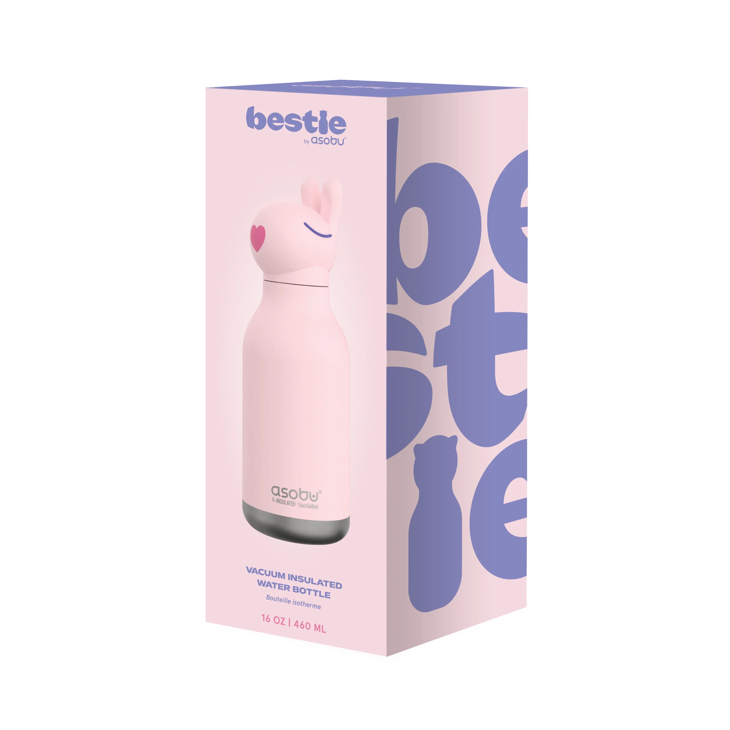 Asobu Bestie bottle 460 ml - Bunny - 2