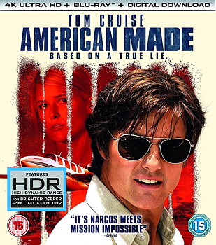 American Made (ej svensk text) (4K Ultra HD + Blu-ray)