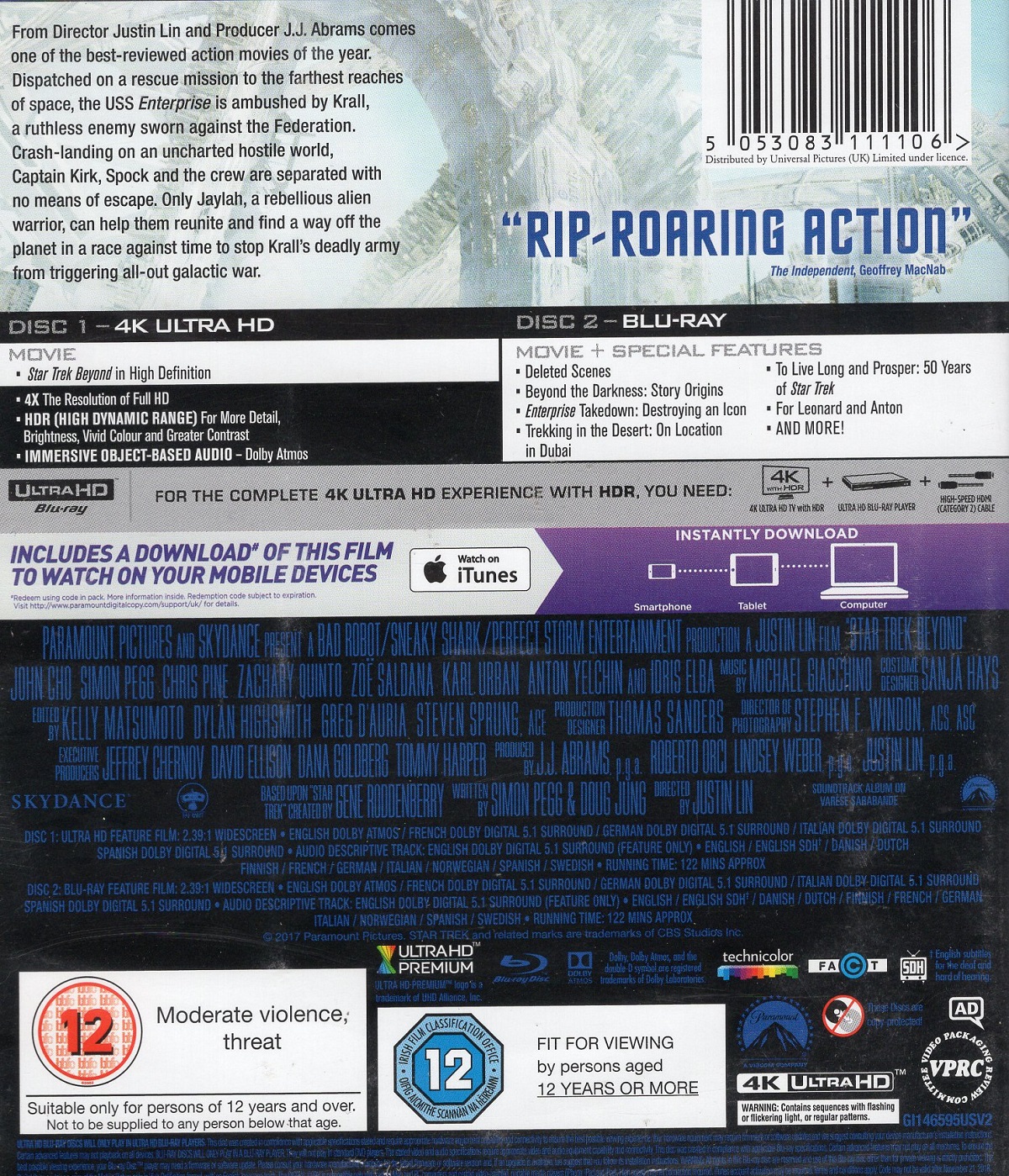 Star Trek: Beyond (4K Ultra HD + Blu-ray) - 2