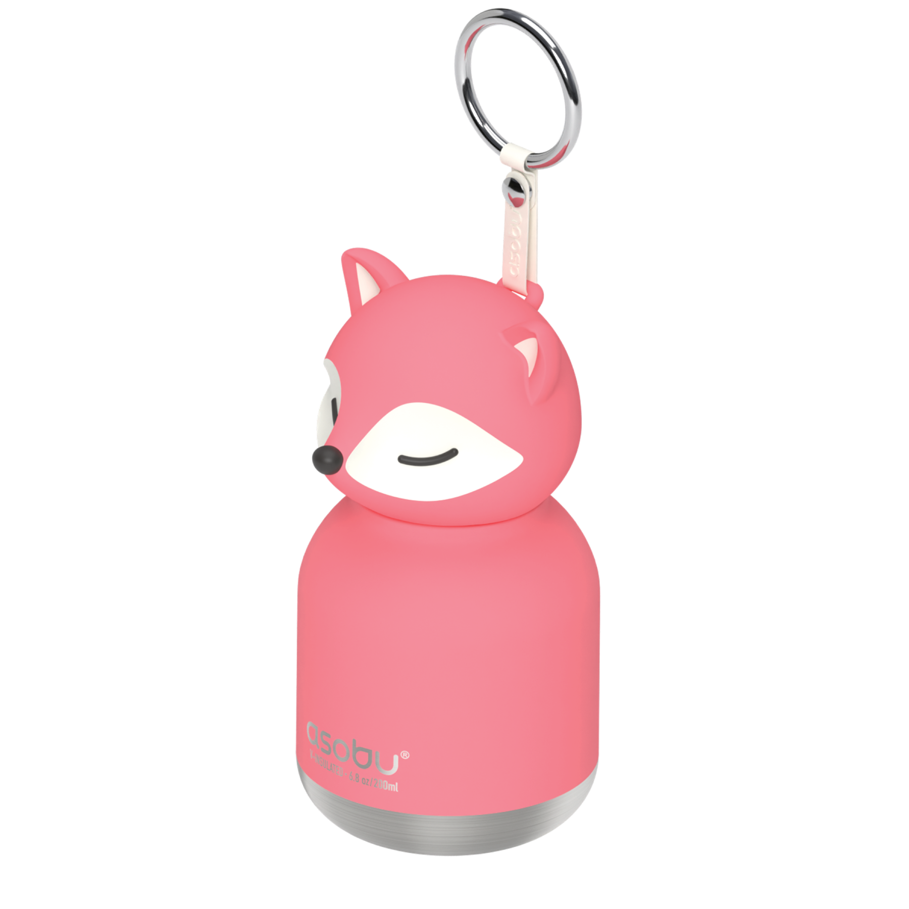 Asobu Mini Bestie flaska 200 ml - Rosa räv
