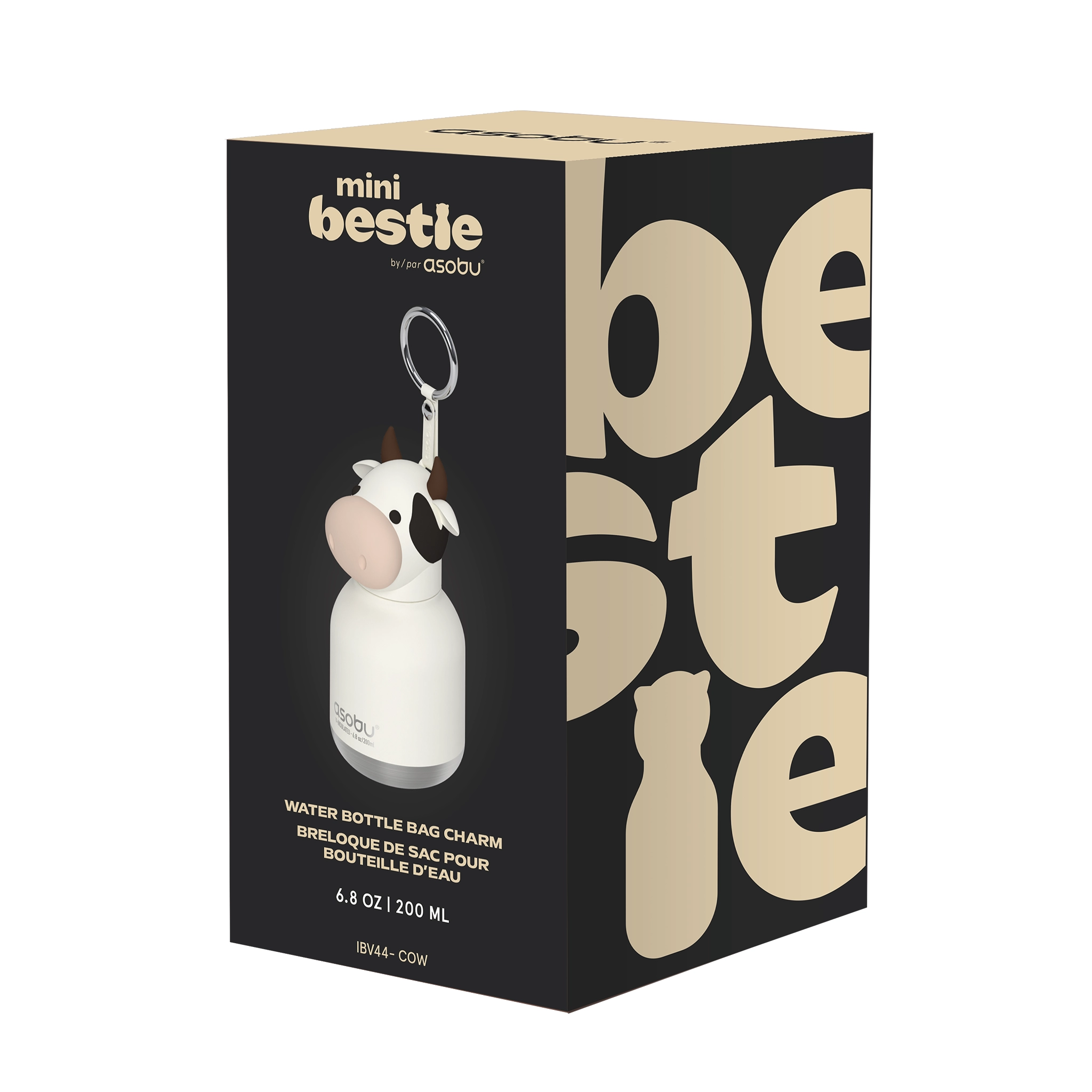 Asobu Mini Bestie bottle 200 ml - Cow - 3