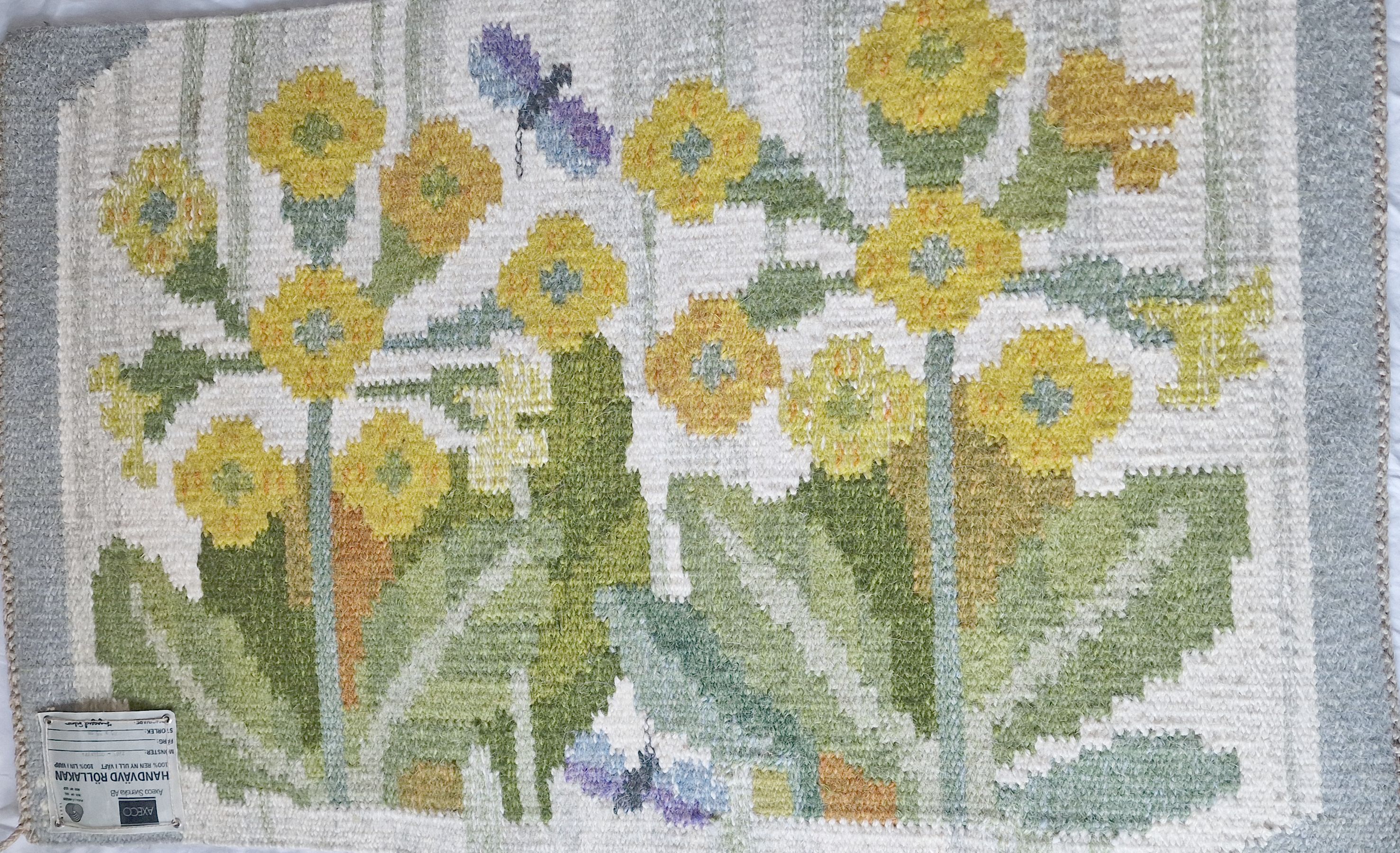 Silow Ingegerd Gullviva (Primrose) textile wall hanging - 2