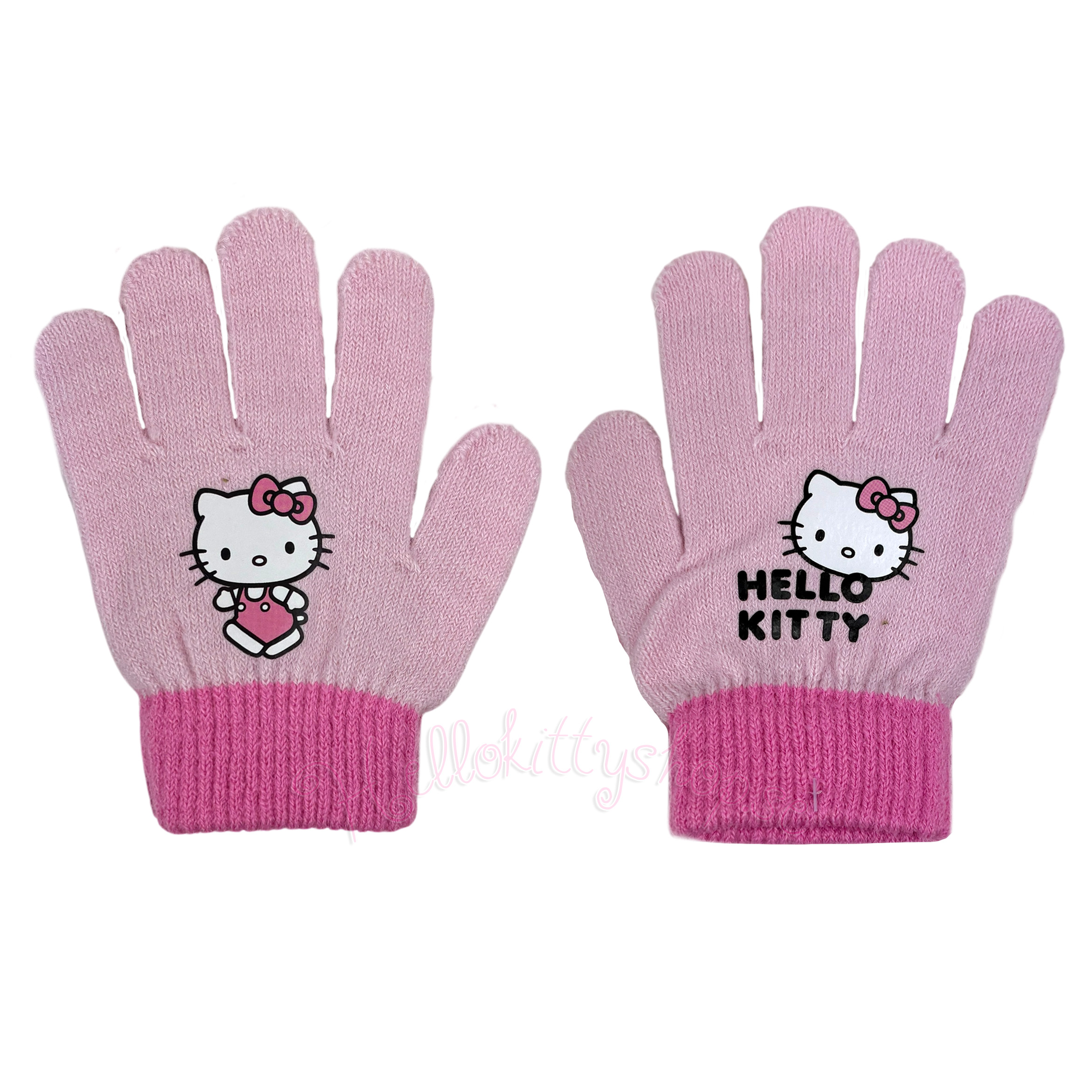 Hello Kitty Rosa Fingervantar