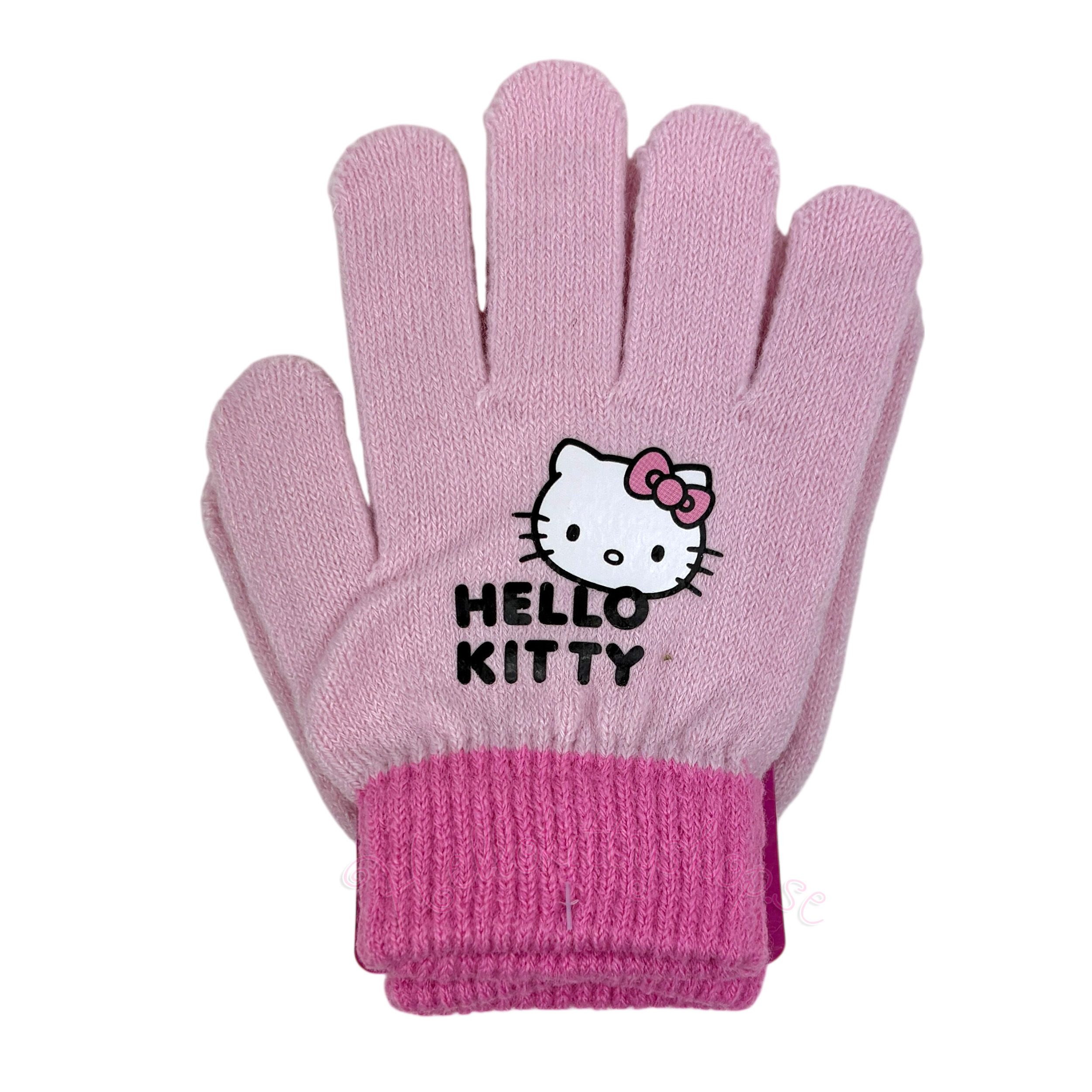 Hello Kitty Rosa Fingervantar - 2