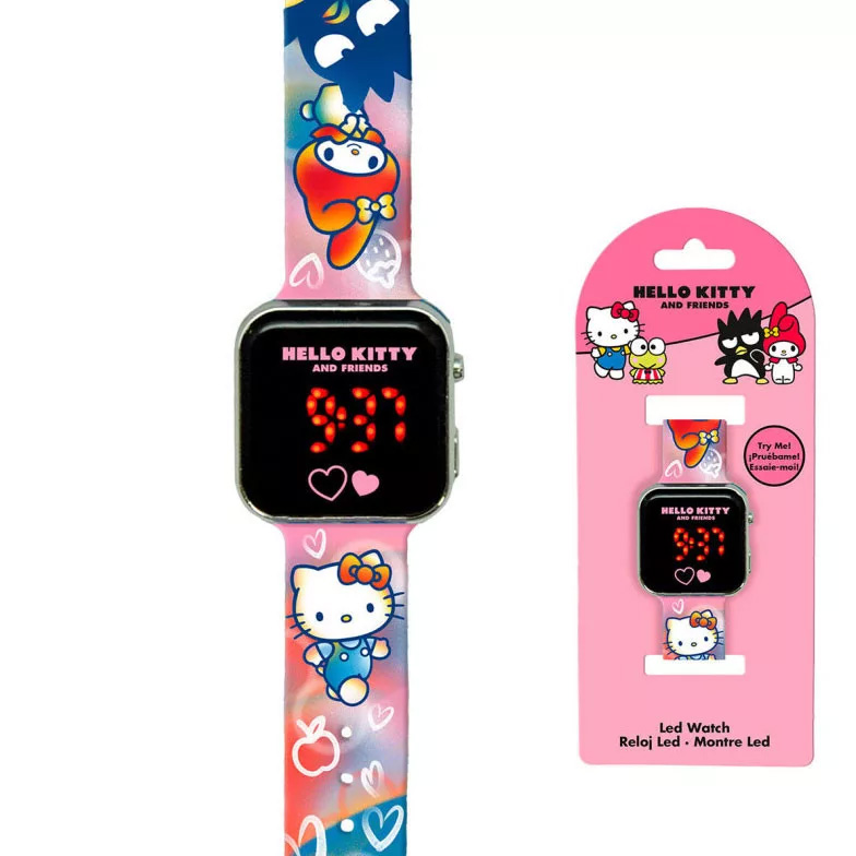 Hello Kitty and Friends Digital Armbandsklocka med LED-Lampa - 5