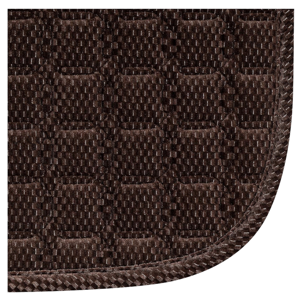 Dressage Saddle Pad ANKY Check Velvet Deep Taupe - 3