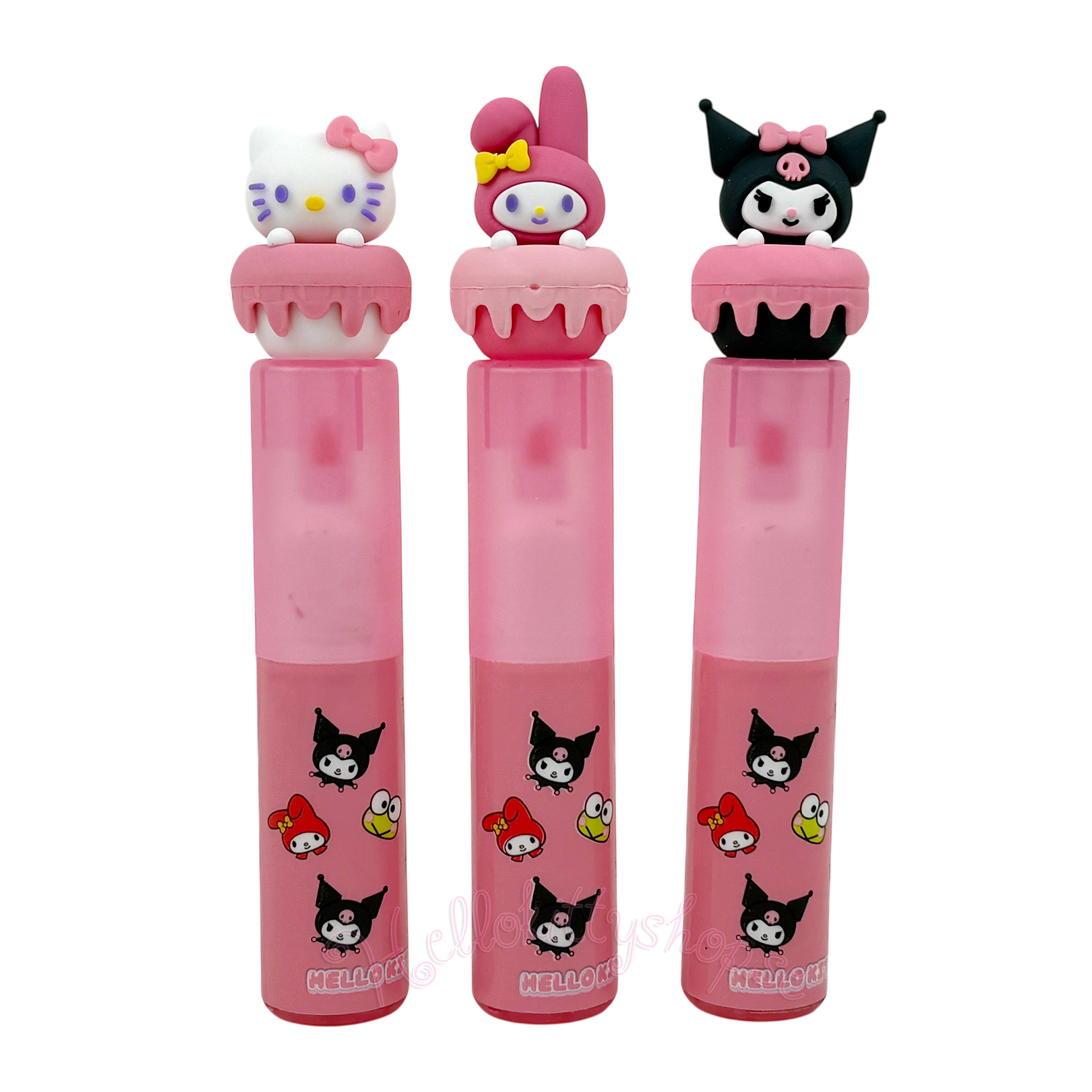 Sanrio Hello Kitty & Friends Överstrykningpennor 3-Pack med Hello Kitty, My Melody och Kuromi - 6