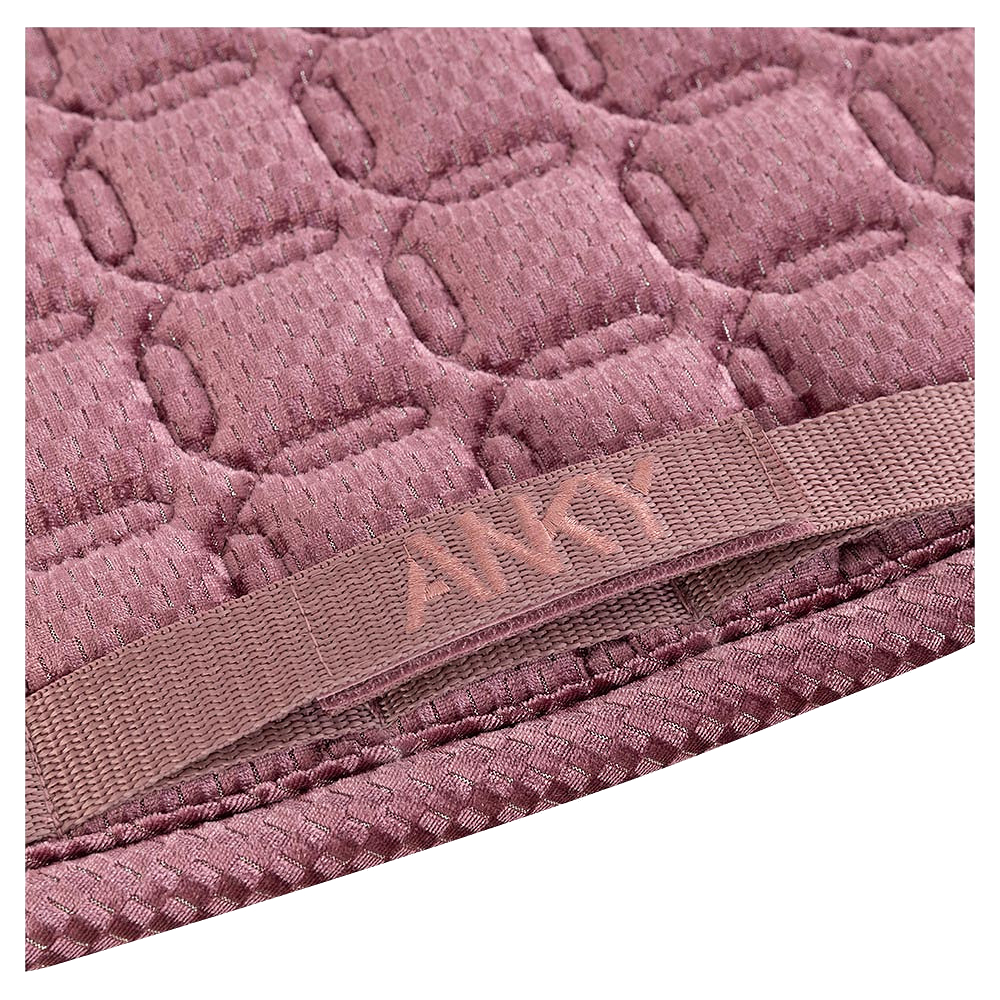 Dressage Saddle Pad ANKY Check Velvet Mellow Mauve - 5
