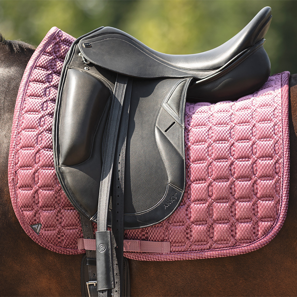 Dressage Saddle Pad ANKY Check Velvet Mellow Mauve - 2