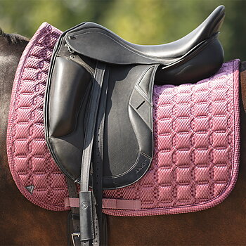 Dressage Saddle Pad ANKY Check Velvet Mellow Mauve