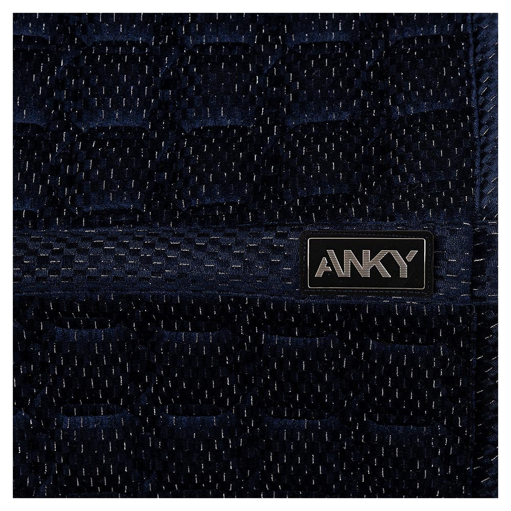Dressyrschabrak ANKY Check Velvet Midnight Blue - 5