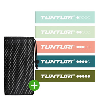 Tunturi Mini Resistance Band Set, 5pcs