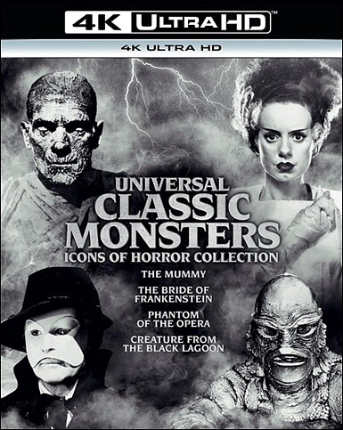 Universal Classic Monsters: Icons Of Horror Collection (BLU-RAY 4K ULTRA HD)