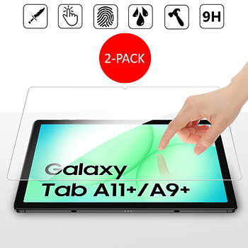 2ST 1SWEDEN Samsung Galaxy Tab A11+ skärmskydd härdat glas 9H