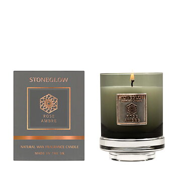 Metallique - Rose Ambre - Scented Candle - Boxed Tumbler