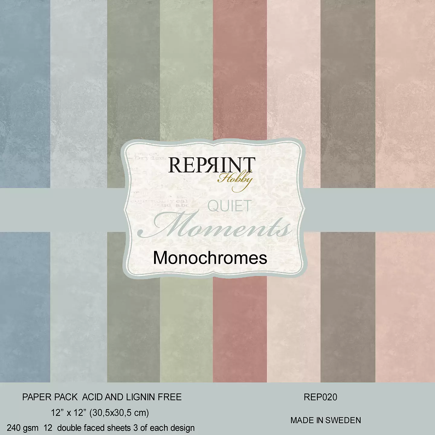 FP Reprint 12x12 Monochromes -Quiet Moments