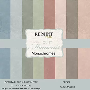 FP Reprint 12x12 Monochromes -Quiet Moments
