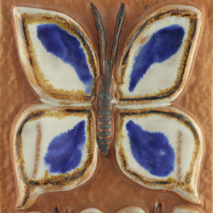 Marianne Starck (1960s) Relief Wall Plaque with Joyous Butterfly 41 cm
