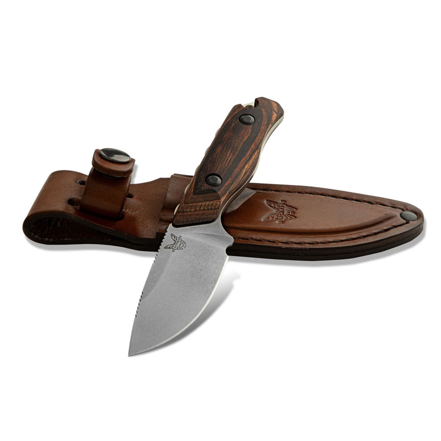 Benchmade 15017 Hidden Canyon Hunter w Wood Handle - 6