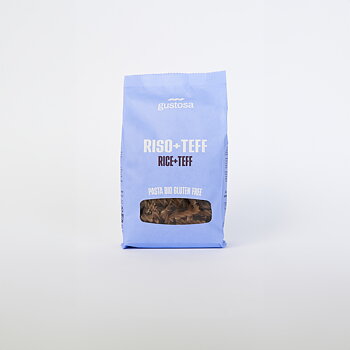 Pasta Gustosa, glutenfri pasta Ris & Teff - 340g