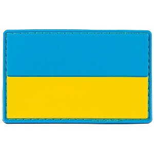 Ukrainska flaggan, PVC, Kardborre
