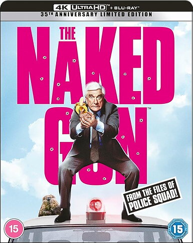 Naked Gun: From The Files Of Police Squad! - 35th Anniversary Limited Steelbook Edition (BLU-RAY 4K ULTRA HD + BLU-RAY)