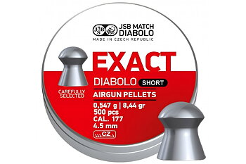 JSB Exact Short 4,52mm 500st
