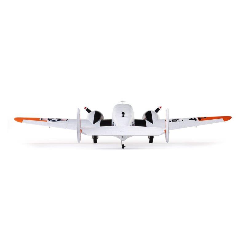 Beechcraft D18/RC-45J 1.5m BNF Basic with AS3X+ and SAFE Select - 16