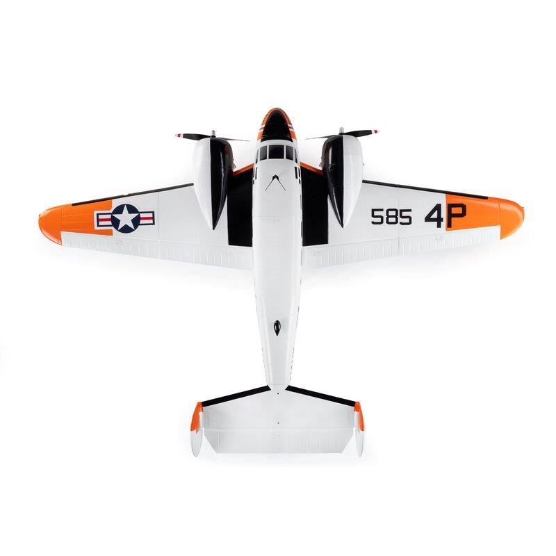 Beechcraft D18/RC-45J 1.5m BNF Basic with AS3X+ and SAFE Select - 13