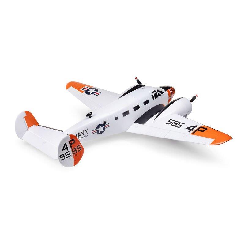Beechcraft D18/RC-45J 1.5m BNF Basic with AS3X+ and SAFE Select - 11