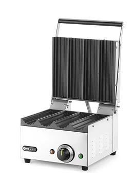 Klämgrill för varmkorv och tortillas