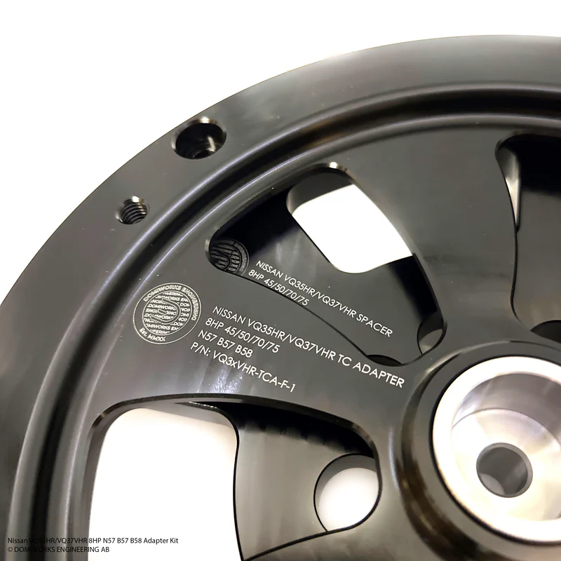 Nissan VQ35HR / VQ37VHR – BMW 8HP 45 / 50 / 70 / 75 Adapter Kit - 6