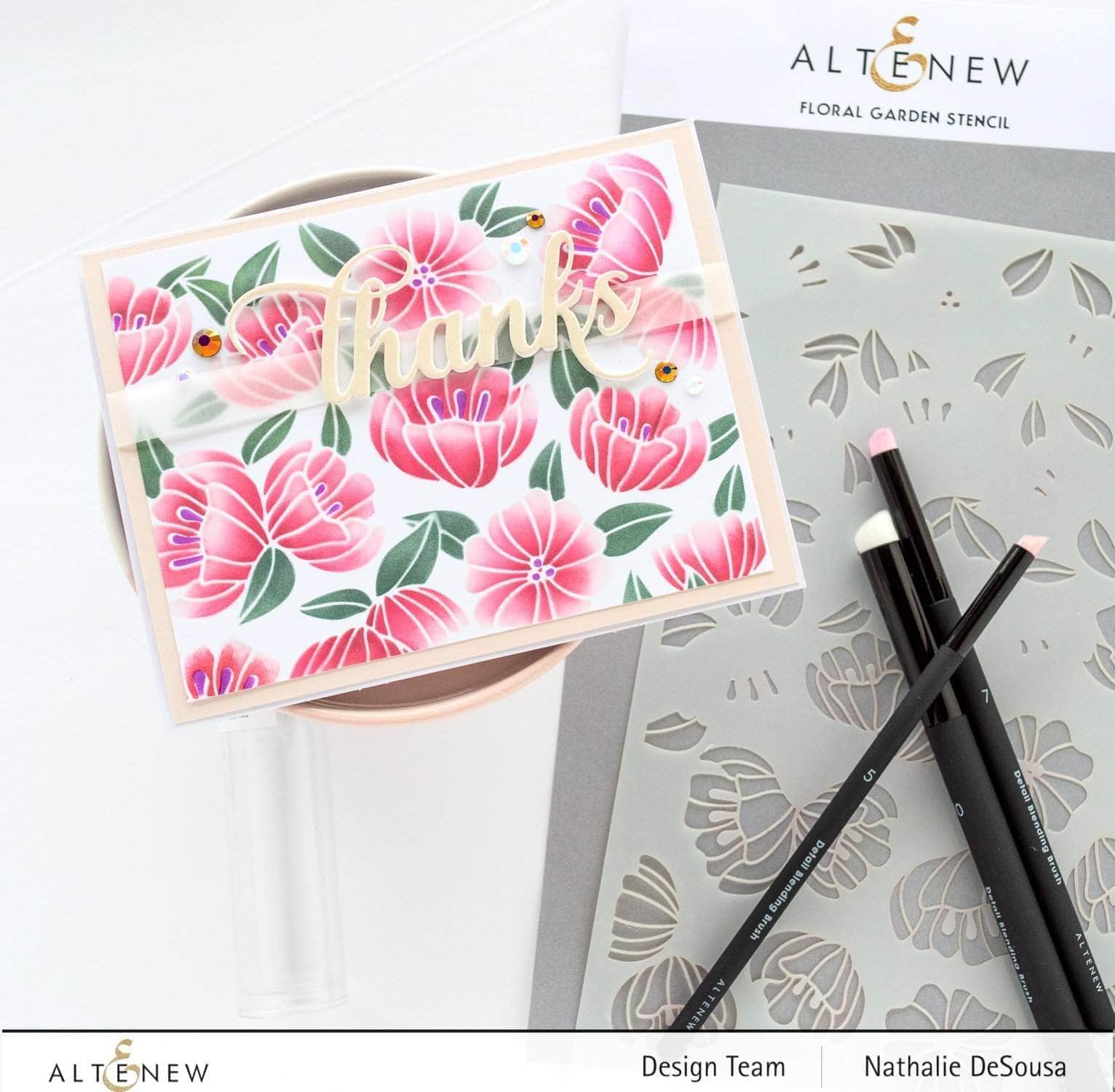 ALTENEW -Detailed Blending Brush Set (Angled Bristles) - 3