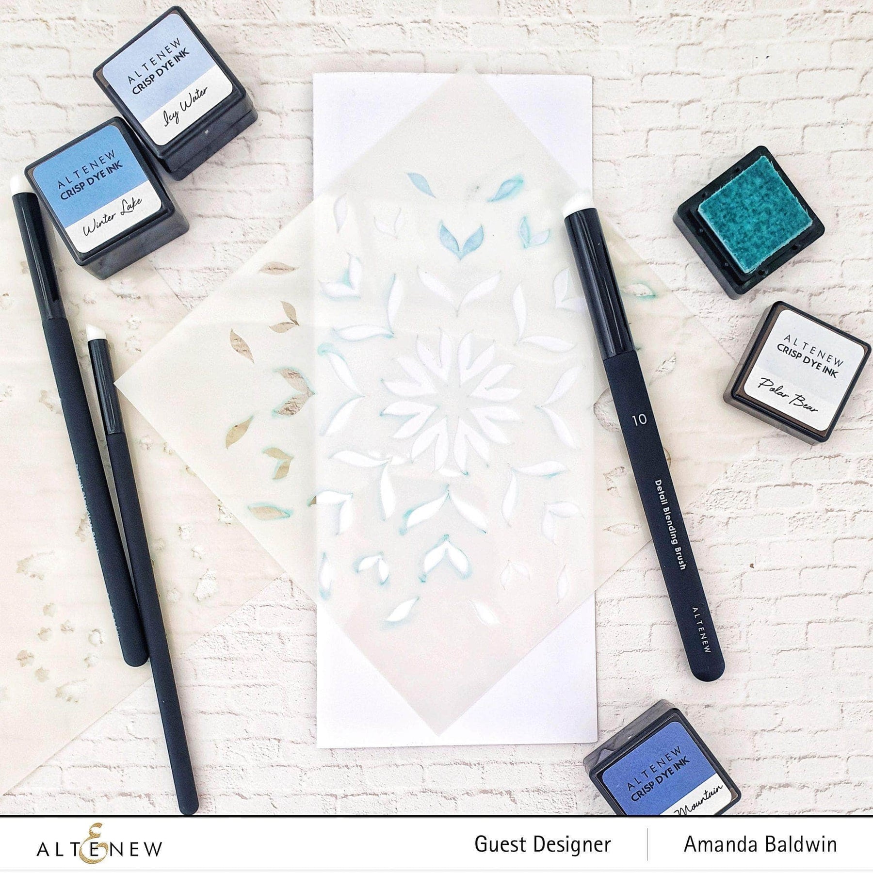 ALTENEW -Detailed Blending Brush Set (Angled Bristles) - 4