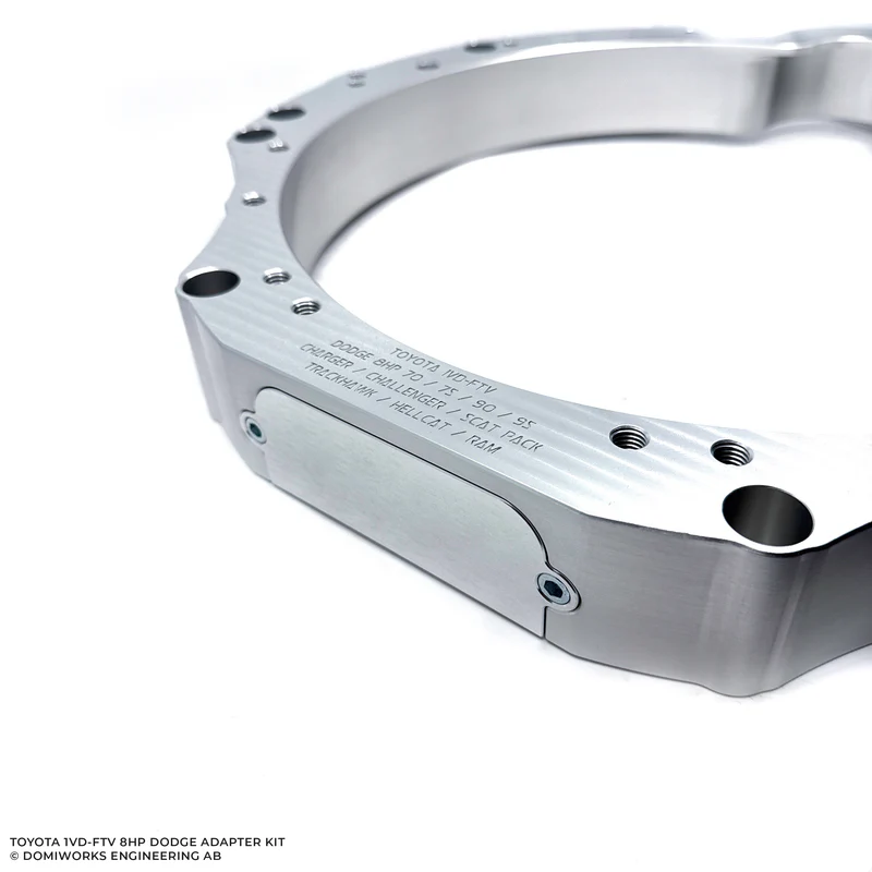Toyota 1VD-FTV/1VDJ to Dodge 8HP 70/75/90/95 Charger/Challenger/Scat Pack Hellcat Trackhawk RAM Adapter Kit - 4