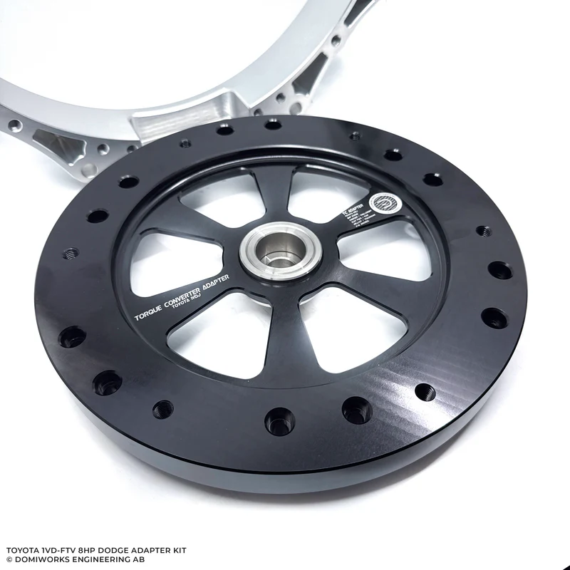 Toyota 1VD-FTV/1VDJ to Dodge 8HP 70/75/90/95 Charger/Challenger/Scat Pack Hellcat Trackhawk RAM Adapter Kit - 3