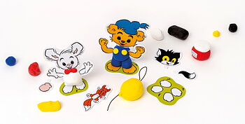 Bamse Kul att Skapa Lerfigurer