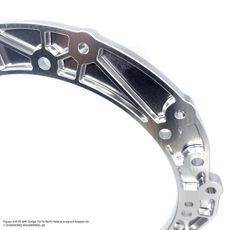 Toyota 3UR-FE to Dodge 8HP 70/75/90/95 Scat Pack Hellcat Adapter Kit - 3