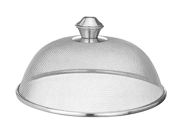 Food cover in mesh Ø 255x(h)135 mm