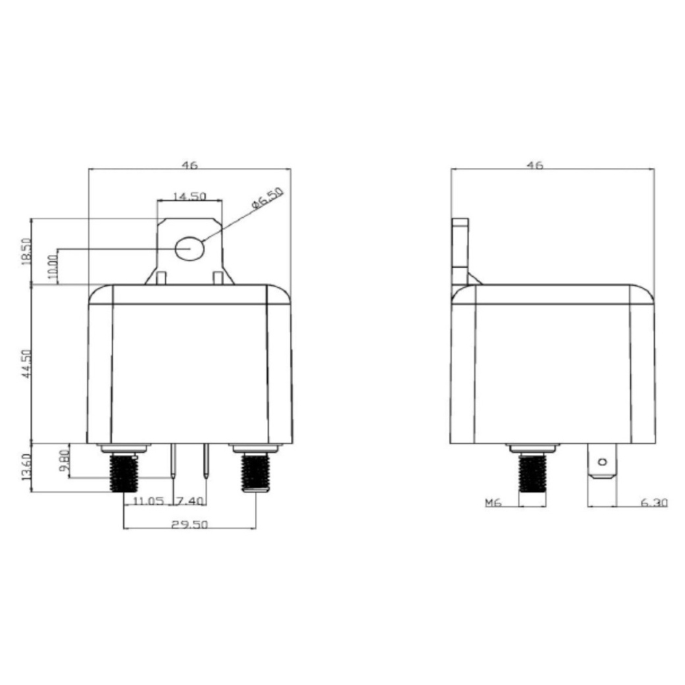 Relay 250A 12V - 3