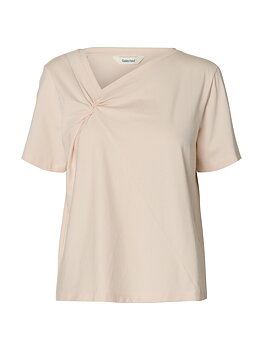 SLFMILA TWISTED SS TEE Pale Dogwood