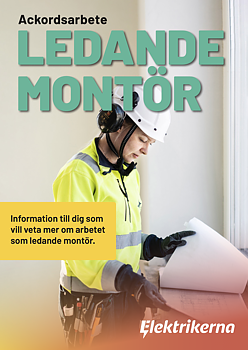 Broschyr A6 - Ledande montörer ackordsarbete