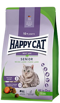 HappyCat Senior lamm, 4kg