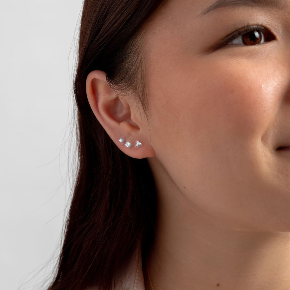 Syster P Celestia small studs silver - 2