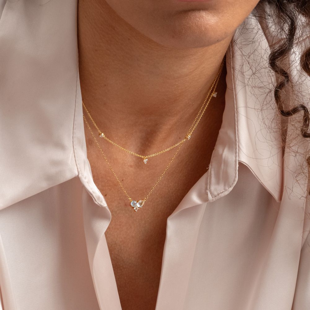 Syster P Celestia halsband guld - 2